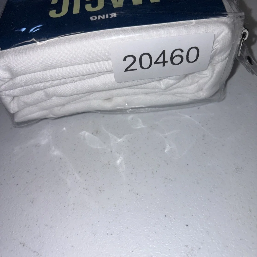 Magic Skirt King Bed Skirt White Tailored 15